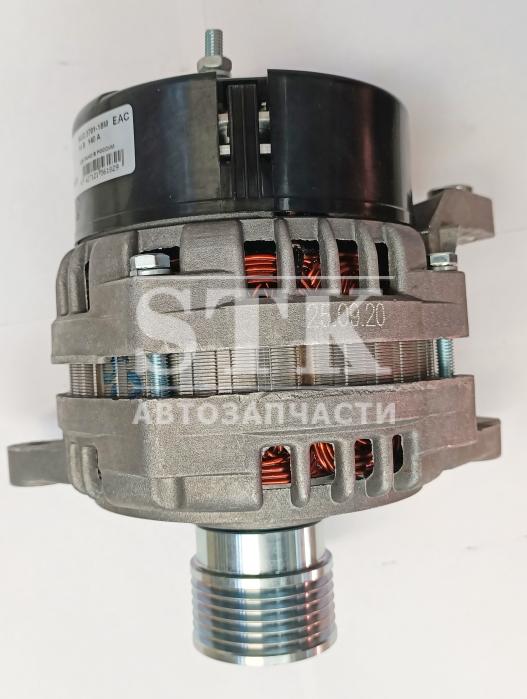 Генератор 9402.3701-18М ГАЗ, УАЗ с дв. УМЗ-4213.10, 421.10, 4215.10, 4216.10, 4217.10 с поликлиновым ремнем Увеличенной мощности 140А