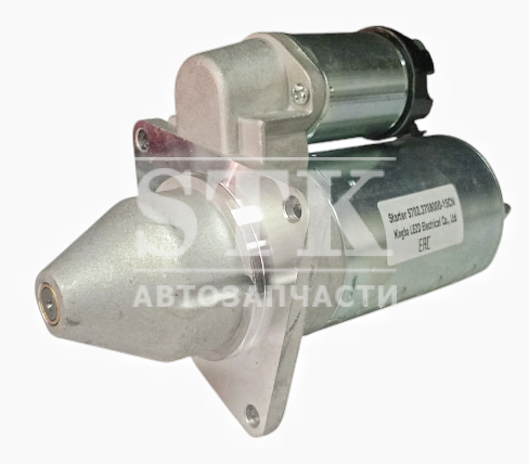 Стартер 5702.3708000-15CN ВАЗ - 2170, ВАЗ - 1118 и их модификации (с усиленной КПП) Крепеж 3 Болта привод 9 зубов